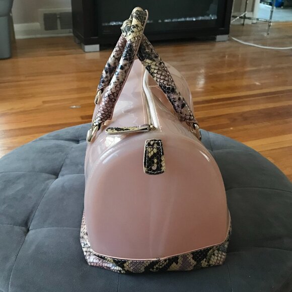 Furla Rubber Candy Python Leather Limited Edition Bag - Picture 4 of 9